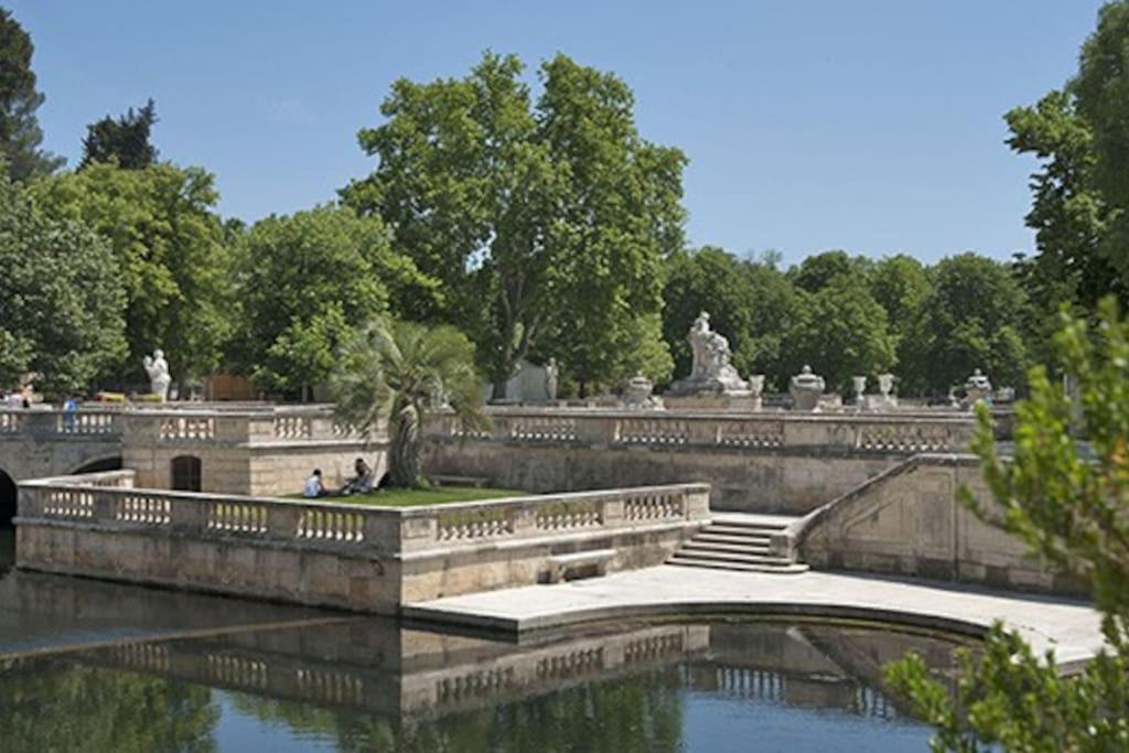 Fabienne Cote Jardins De La Fontaine Daire Nîmes Dış mekan fotoğraf